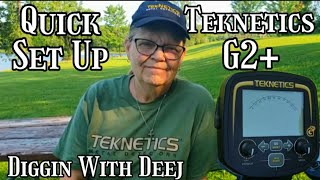 Teknetics G2 Plus Quick Set Up [upl. by Brnaba]