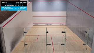 Court Center Court  PSA Platinum Lysaker Open  Rankedin [upl. by Edrock]