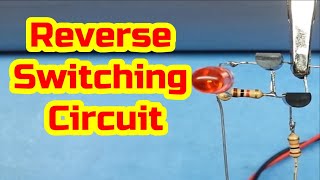 How to make a reverse switching using transistor [upl. by Allemaj]