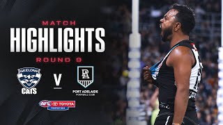 Geelong v Port Adelaide Highlights  Round 9 2024  AFL [upl. by Chouest]