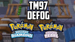 Where to Find TM97 Defog  Pokémon Brilliant Diamond amp Shining Pearl [upl. by Keppel]