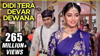 Didi Tera Devar Deewana Full Song With Lyrics  Hum Aapke Hain Koun  Salman Khan amp Madhuri Dixit [upl. by Hart902]