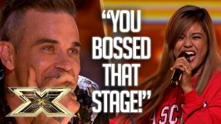 17YearOld Maria Laroco SMASHES Prince hit  Unforgettable Audition  The X Factor [upl. by Jamnes439]