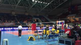 Jan 10 2017 Eczacibasi vs VakifBank 23 Match 2 55 [upl. by Dranyam92]