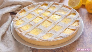 CROSTATA RICOTTA E LIMONE  Ricetta Facile  Polvere di Riso [upl. by Agatha]