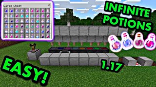 Easy Infinite Potion Farm  minecraft potion farm dripstone  minecraft potion farm 117 mcpejava [upl. by Valsimot]