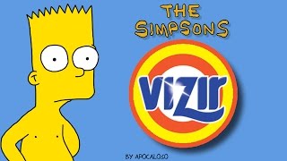 The Simpsons  Vizir Detergent Commercials  France Only 1996 RARE [upl. by Akitahs514]