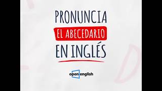 Pronuncia cada letra del abecedario en inglés [upl. by Delphine]