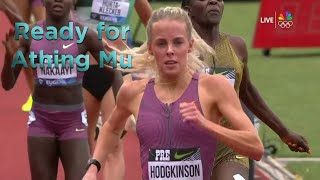 Keely Hodgkinson Dominates the 800m in the Prefontaine Classic May 25 2024 [upl. by Orsay]