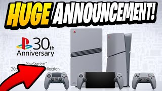 PS5 PRO LIMITED EDITION ANNOUNCED  Playstation 30th Anniversary Bundle [upl. by Rimola85]