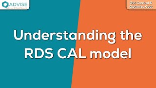 Understanding the RDS CAL model [upl. by Enelehcim446]