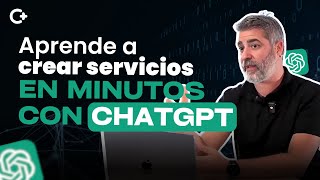 Pasos para crear servicios con ChatGPT 🤖  ConvierteMás [upl. by Amathist203]