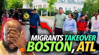 Migrants Exposed Hiding Secret Room In Atlanta Airport Take Over Boston Without Residents Approval [upl. by Sanders]