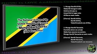 Tanzania National Anthem quotMungu ibariki Afrikaquot INSTRUMENTAL with lyrics [upl. by Tim]