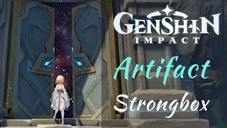 Genshin Impact  Artifact Strongbox HowTo  Mystic Offering  5 Star Artifacts  20 Update [upl. by Juakn4]