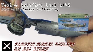 Tamiya Spitfire MkI 148 Part 1 [upl. by Hyatt335]