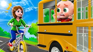 Wheel on The Bus Song  Funny Kids Songs and More Nursery Rhymes amp Kids Songs  PIB Little Song [upl. by Skricki]