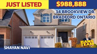 34 Brookview Dr Bradford West Gwillimbury [upl. by Atinuj]