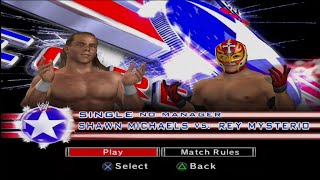 WWE SmackDown vs Raw 2007  Shawn Michaels vs Rey Mysterio [upl. by Iek670]