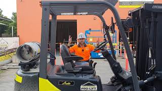 How to PreStart a Forklift  ProLift Training FNQ [upl. by Nnaael]