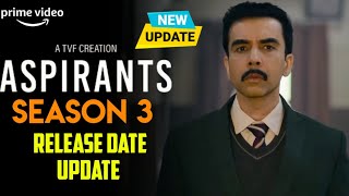 TVF Aspirants Season 3  Official Trailer  Aspirants 3 Web Series Release Date Update Amazon Prime [upl. by Eniwtna]