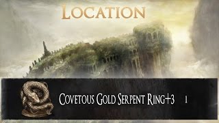 Covetous Gold Serpent Ring3  The Ringed City  Dark Souls 3 [upl. by Wennerholn]