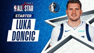 Best Plays From AllStar Starter Luka Doncic  202021 NBA Season [upl. by Hayouqes750]