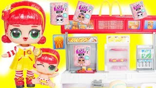 LOL Surprise Fuzzy Pets Makeover Series McDonalds Happy Meal  Toy Egg Videos [upl. by Spain285]