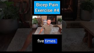 INSTANT Relief From Bicep Tendonitis Exercise 4 shorts [upl. by Ingles]