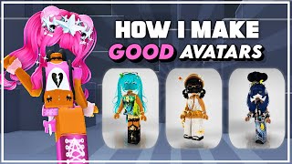 How I make GOOD Roblox Avatars [upl. by Keir457]