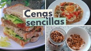 Cenas saludables para los apuros [upl. by Clara]