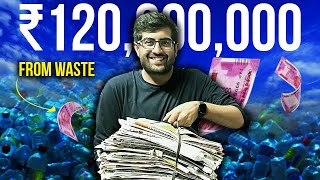 How This Student Made A ₹12 Crore Business From Waste 💰💰ft ScrapUncle From Shark Tank India [upl. by Abil]