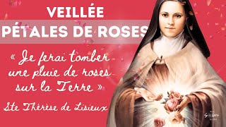 Veillée pétales de roses avec sainte Thérèse de Lisieux  4 octobre 2024 [upl. by Noivert]