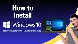 Install Windows 10 in Minutes with Bootable USB [upl. by Petite]