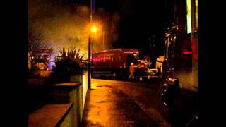 North Berwick Fire Station Blaze  East Lothian Courier [upl. by Noislla]