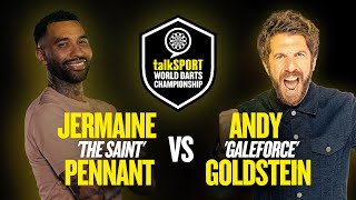 ROUND 4🎯 Jermaine The Saint Pennant v Andy Galeforce Goldstein  talkSPORT Darts LIVE 🔥 [upl. by Eniamreg]