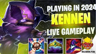 Playing Kennen In 2024 In Wild Rift  Wild Rift HellsDevil Plus Gameplay [upl. by Dace]