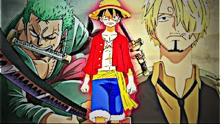 ZORO AND SANJI SAVES LUFFY EDIT SKYFALL 4K  FISHMAN ISLAND EDIT  One Piece  onepiece luffy [upl. by Julissa]