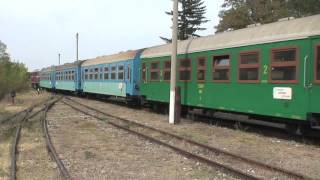 Bulgarian Narrow gauge diesel trains [upl. by Mientao204]