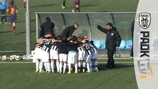 ΠΑΟΚ Κ12  Μπαρτσελόνα Vs ΠΑΟΚ 12  PAOK TV [upl. by Dreda797]