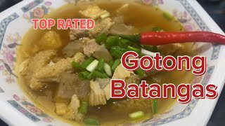 Goto ng Batangas Recipe  How to cook the best simple Goto ng Batangas [upl. by Cristian605]