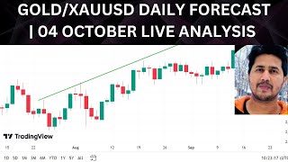 GoldXAUUSD Daily Forecast  Live Analysis for October 4 [upl. by Casteel23]