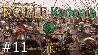 Lets Play Total War Rome Remastered  Imperium Surrectum  Kydonia  Part 11 Busted Auto Resolve [upl. by Ducan]