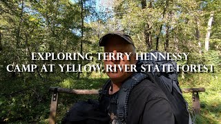 Exploring Terry Hennessey Camp at Yellow River State Forest [upl. by Attiuqal]