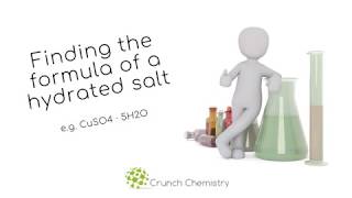 How to find the formula of a hydrated salt [upl. by Karissa]