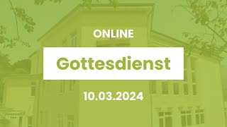 Geduldig in Erwartung  Gemeinde Gottes Pforzheim  10032024 [upl. by Hamo953]