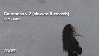 MVTRIIIX  Calmness v2 slowed amp reverb [upl. by Ezarra354]