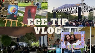 TIP FAKÜLTESİ VLOG 4 Ege Tıp Öğrenci Toplulukları Ege’ye Hoşgeldin Şenliği tıpfakültesi [upl. by Fabiola]