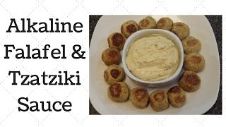 Falafel amp Tzatziki Sauce Dr Sebi Alkaline Electric Recipe [upl. by Wilhide]