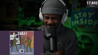 Eminem  Tobey feat Big Sean amp Babytron Official Audio  MADEIN93 FIRST REACTION [upl. by Airdnola]